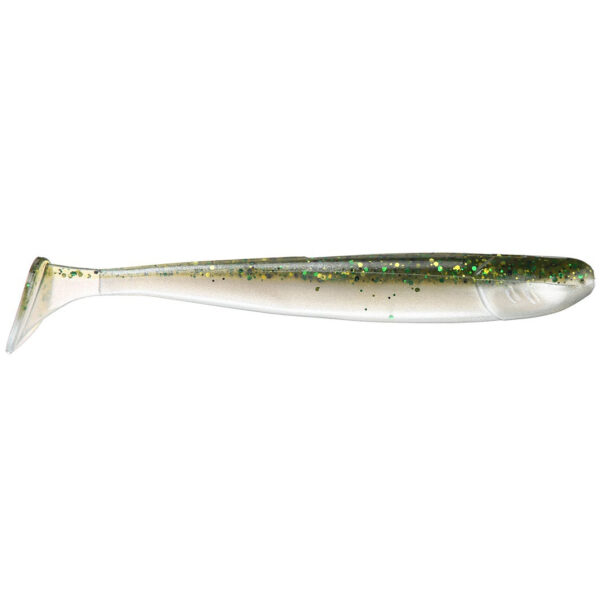 13 FISHING - My Name's Jeff - Soft Plastic Paddle Tail Swimbaits - 4 -  1/4oz - 5 Baits Per Pack Glitter Bomb
